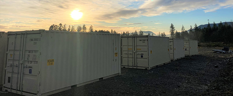 containers for sale, rent and rent-to-own, Duncan, BC